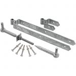  No.131H/PP 24" / 600mm Heavy Fieldgate Hinge Set Galvanised